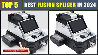 TOP 5 BEST Fusion Splicer Review In 2024  BEST AI9 Optical Fiber Fusion Splicer [upl. by Annodam]