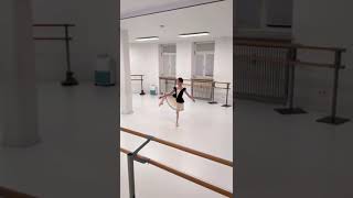 Anastasias Elegant Waltz In Ballet Class munich ballettraining ballet walz balletdance [upl. by Kra]