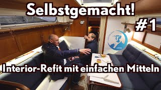 Selbstgemacht 1 InteriorRefit  aus dunkler Höhle zu modernem Boot [upl. by Plusch]