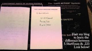 Reloading 556x45mm223 Remington Cost Breakdown [upl. by Conan]