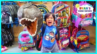 BACK TO SCHOOL SHOPPING with Ryans Family Review [upl. by Marc]