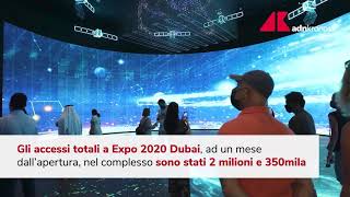 Expo Dubai 2020 padiglione Italia fra i più visitati [upl. by Man66]