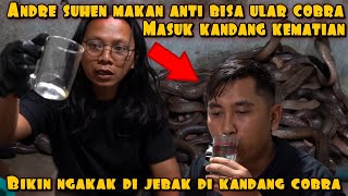 DEDE INOEN JEBAK SABUN PIPEL DI KANDANG ULAR COBRA BIKIN DEGDEGAN [upl. by Enad133]