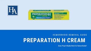 Preparation H Cream Maximum Strength Review  Does Prep H Really Work for Hemorrhoids [upl. by Atalee]