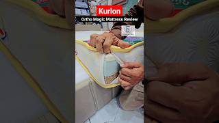 Kurlon Ortho Magic Essential Mattress Review reels shorts kurlonmattress kurlon mattressreview [upl. by Lehcyar]