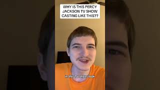 WHY IS THIS PERCY JACKSON TV SHOW CASTING LIKE THIS [upl. by Mureil]