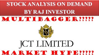 JCT Ltd Multibagger or Market Hype Stock Analysis by Raj Investor with Intrinsic Value [upl. by Oiliruam]