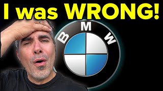 BMW  WAS I WRONG [upl. by Atsillac]