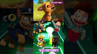 Paw Patrol Scary Chase vs Ryder x Coffin Dance  Tiles Hop EDM Rush coffindance tileshop [upl. by Red]