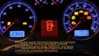 MERCEDES VITO W638 1996 10 2003 08 How to reset service light indicator [upl. by Bergess]