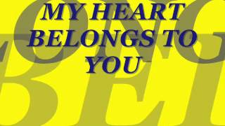 My Heart Belongs To You  Hayley Westenra  Lyrics [upl. by Soane260]