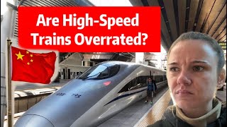 FirstClass on Chinas HighSpeed Train  高速列车被高估了吗？ [upl. by Vokay606]