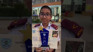 Nazif Won the first prize in qirat competition Mirpur Cant public School mcpsc [upl. by Annavoj]