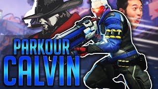 aimbotcalvin  Parkour Calvin [upl. by Lodovico]