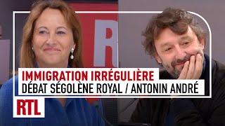 Immigration irrégulière  Débat entre Ségolène Royal et Antonin André [upl. by Bridgette]