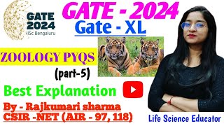 GATE  Gate Series  gate zoology pyqs [upl. by Remy]