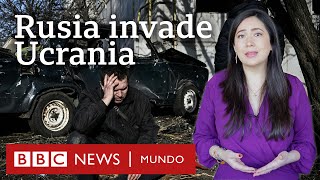 Cómo fue el inicio de la invasión de Rusia en Ucrania  BBC Mundo [upl. by Aniahs]