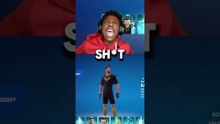 IShowSpeed Got Gifted a Messi skin in Fortnite😂 [upl. by Dody104]