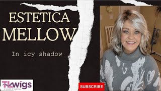 Wig review Estetica MELLOW in Icy shadow Use code Alicia35 tlwigs [upl. by Nomrac]