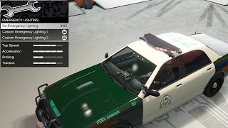 Hidden Lightbar on the Vapid Stanier LE Cruiser GTA Online Method in pinned comment [upl. by Notniuqal]