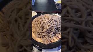 Soba and Maitake mushroom tempura food shortsfeed shortsvideo washoku japanesefood [upl. by Doughman1]