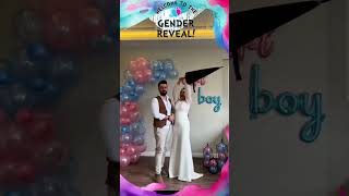 ❤️💙 Gender Reveal ❤️💙 babyshower announcement [upl. by Ayatnohs]