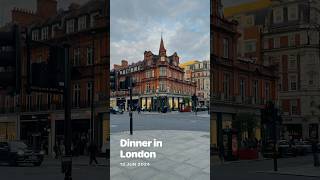 Evening in London Dinner at Dishoom Carnaby London Soho Primark Oxford Street Mayfair londonvlog [upl. by Sirama]