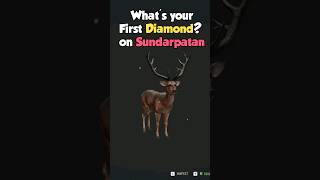 I Finally got my first Diamond Barasingha in the new theHunter Call of the Wild Map shorts [upl. by Elehcor520]