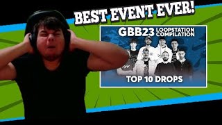 TOP 10 DROPS 🔊🔥 Loopstation  GRAND BEATBOX BATTLE 2023 WORLD LEAGUE  VASNKATA Reaction [upl. by Nissie11]