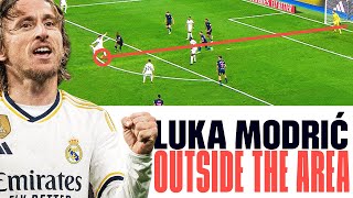 TODOS los GOLES de LUKA MODRIĆ desde fuera del área [upl. by Nathalia957]