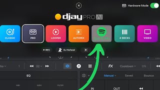 How To DJ With Djay Pro AI And Spotify 2024 [upl. by Eelak]