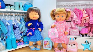 👧ANI y ONA👧🏻 ROSA💖 vs AZUL💙 ¿Cuál es tu favorito Dormitorios Nuevos con accesorios ropa y zapatos [upl. by Nomead]