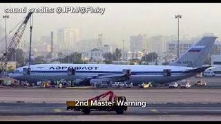 Ilyushin IL86 GPWS partial [upl. by Jariv]