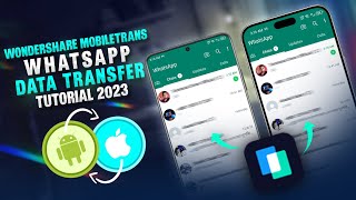 Wondershare MobileTrans with WhatsApp Data transfer for Phone Transfer amp File Transfer Best 2023 [upl. by Aisital606]