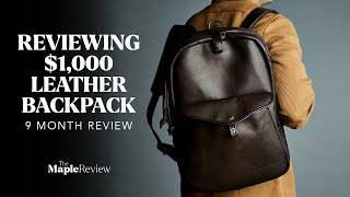 Thoughts on my Filson Journeyman leather backpack almost a year later [upl. by Alphard226]