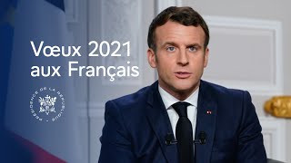 Vœux 2021 aux Français [upl. by Nosnirb]