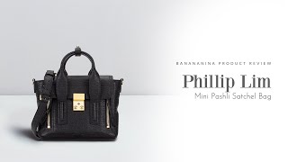 Banananina Product Review Phillip Lim Pashli Mini Satchel Bag Black [upl. by Pearline]