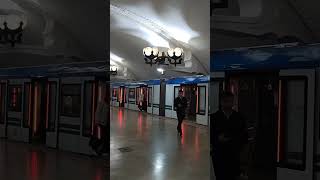 shotrs travel uzbekistan tashkent metro [upl. by Nekcarb]