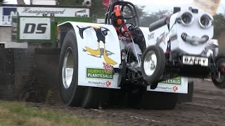 2500kg Modified  DM Tractor Pulling Finals  Hjallerup [upl. by Dorr499]