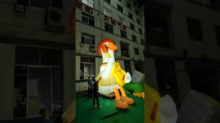 EPSON Digital Inkjet Inflatables Balloon Airwoks Duck for AdvertisingInflatables Decoration [upl. by Duvall]