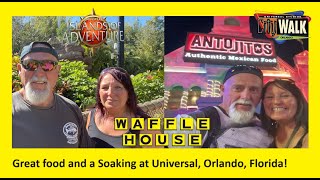 Waffle House Soaked at Universal Dinner at Antojitos  Orlando Florida [upl. by Mickey40]