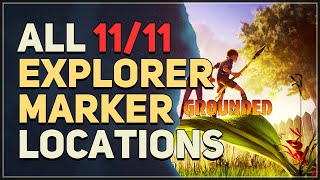 All 11 Explorer Marker Locations Grounded [upl. by Netfa]