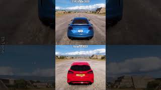 Forza Horizon 5  Audi TT RS Coupe vsFord Focus ST Teotihuacan Drag Race Stock [upl. by Arammat]