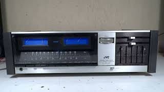 AMPLIFICADOR INTEGRADO RECEIVER JVC JRS300 MARK II JAPAN 1977 KIM CARNES [upl. by Avla215]