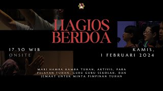 Hagios Berdoa  1 Februari 2024 [upl. by Yelnoc446]