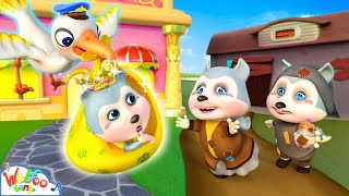 Royal Baby Is Adopted Rich Vs Broke Family Song  Baby Songs amp Nursery Rhymes  Wolfoo Kids Songs [upl. by Trbor490]