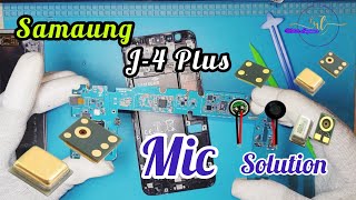 Samsung j4 Plus mic solution mobileengineer [upl. by Sivehc]