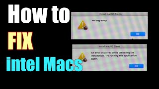 Fix No Bag Error on MacOS installation [upl. by Apgar343]