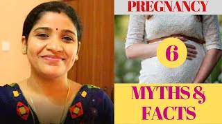 Top 6 Myths and Facts about Pregnancy Malayalam [upl. by Haneehs]