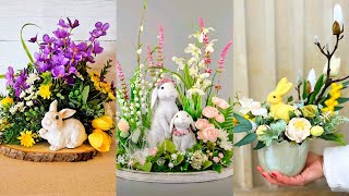 New Decorated Easter Decorated Centerpiece decoration ideas Beautiful Spring Easter showpiece design [upl. by Hirst]